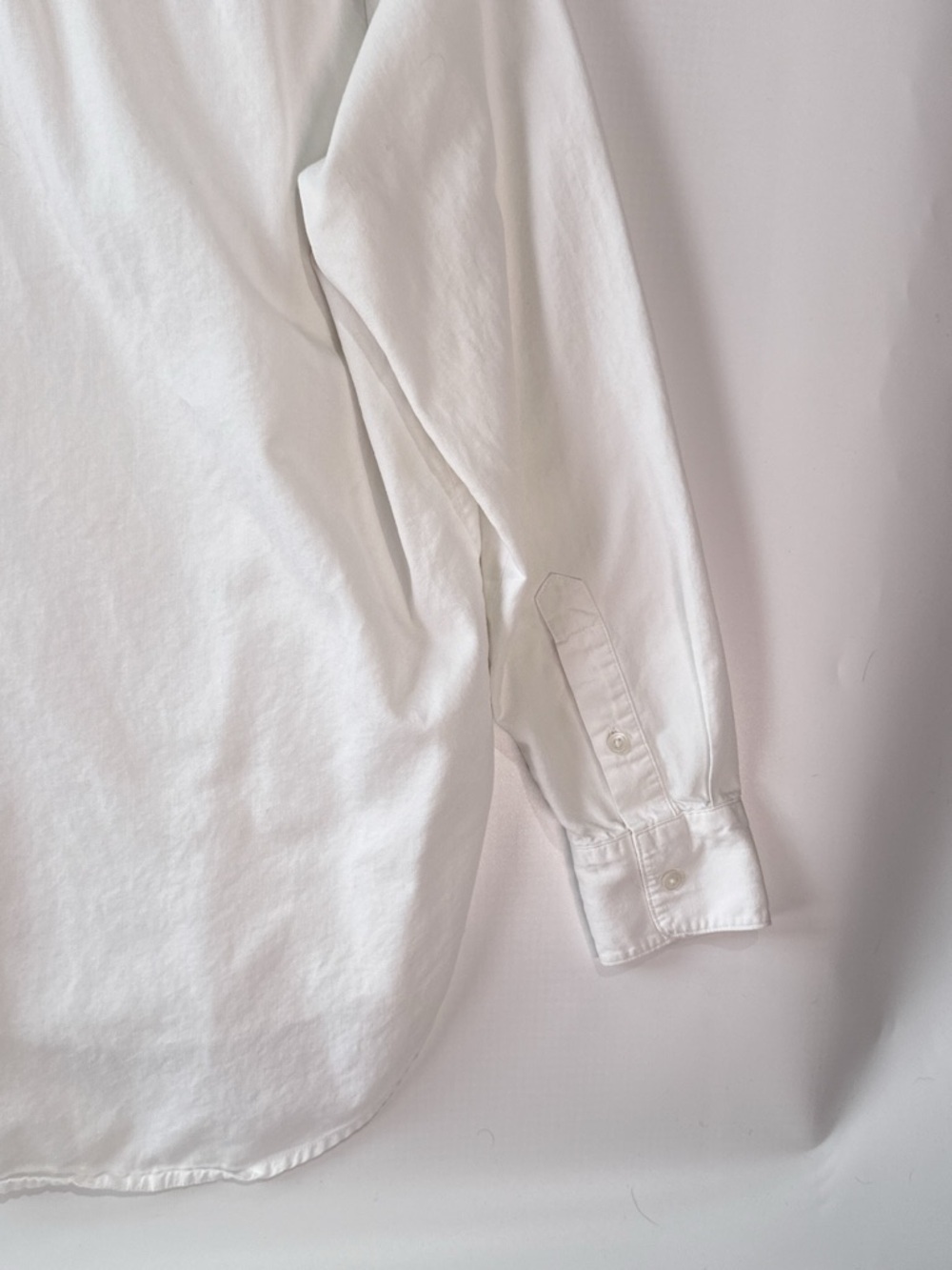 Madewell Women Central Shirt White Cotton Modal Button Up S - Picture 10 of 12